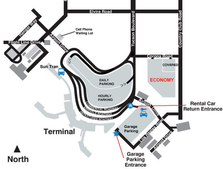 Tuson Economy Airport Parking logo1